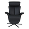 Relaxfauteuil Parthos Zwart
