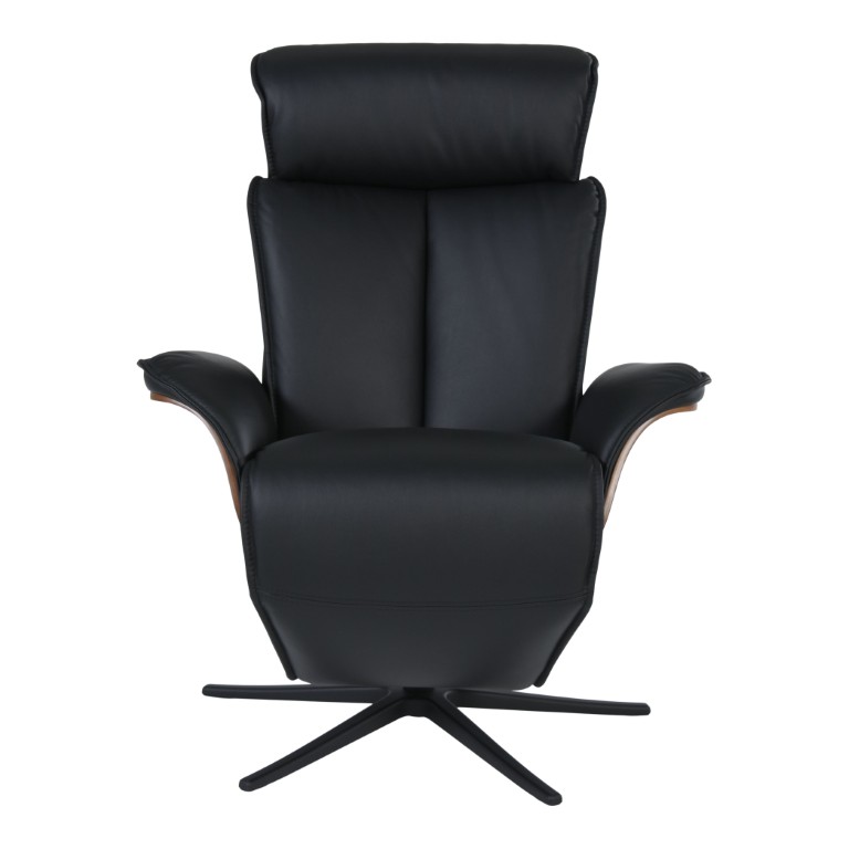 Relaxfauteuil Parthos Zwart