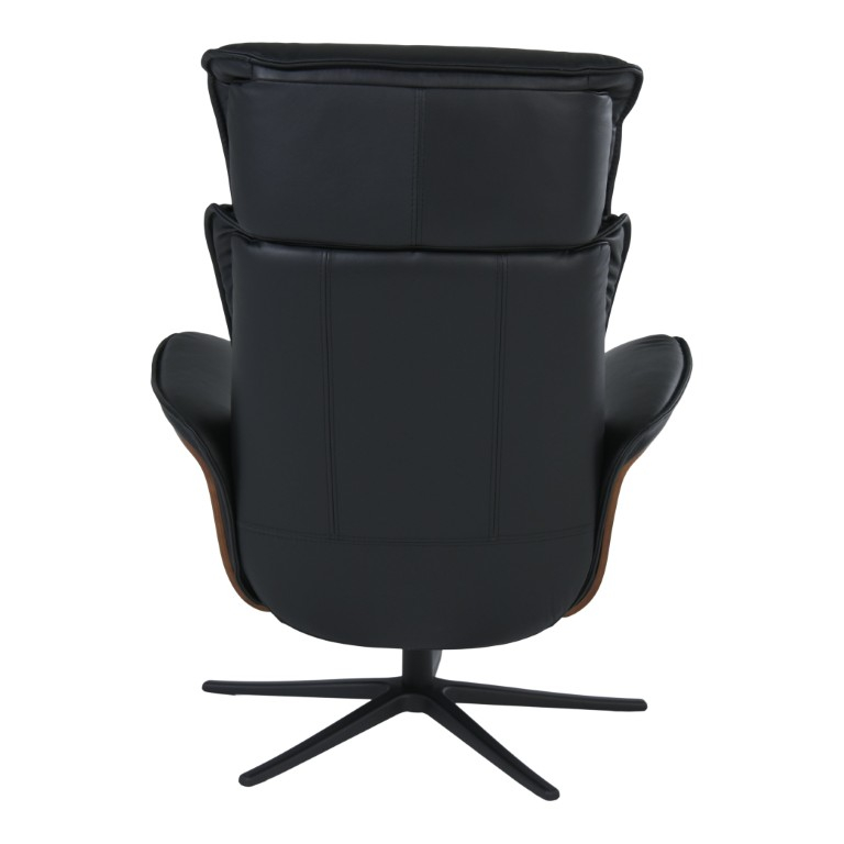 Relaxfauteuil Parthos Zwart
