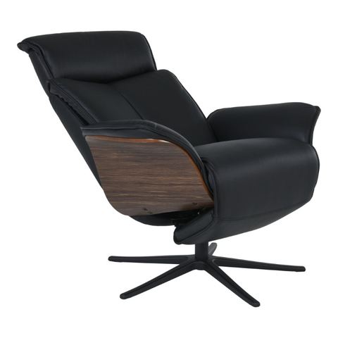 Relaxfauteuil Parthos Zwart