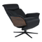 Relaxfauteuil Parthos Zwart