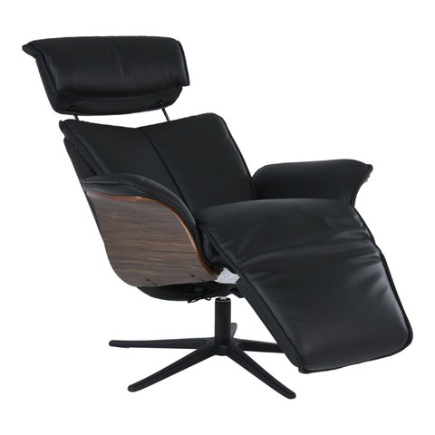 Relaxfauteuil Parthos Zwart