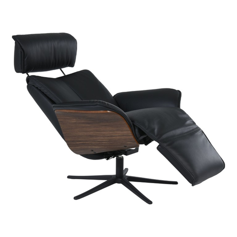Relaxfauteuil Parthos Zwart