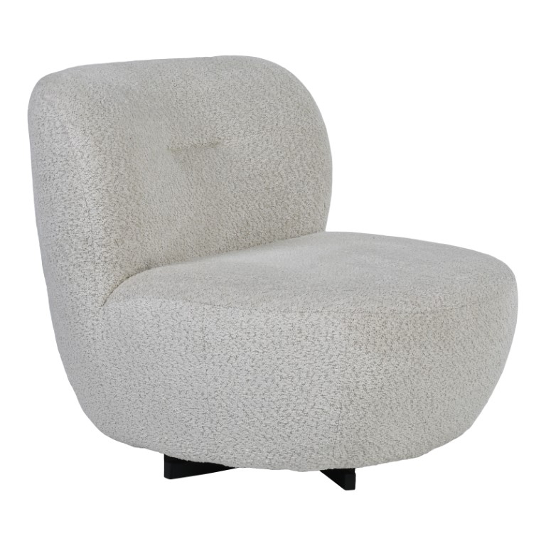 Draaifauteuil Lorenzi Cream