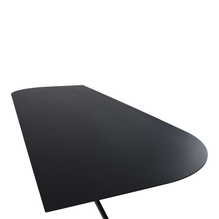 Van der Drift Eettafel Bend Dark Oak