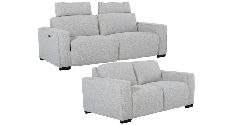 Bank Rambler 2-Zits Vast + 2,5-Zits Relax Grey