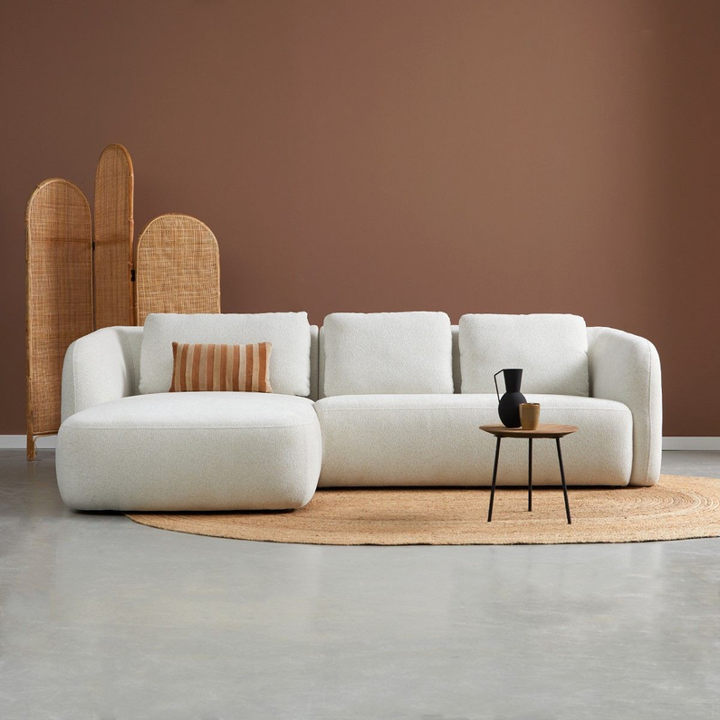 Hoekbank Precilla Ecru