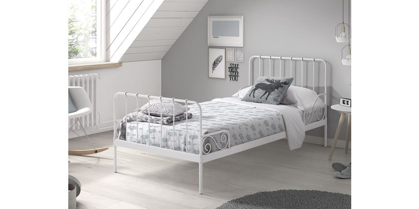 Ledikant Alice Wit 90x200