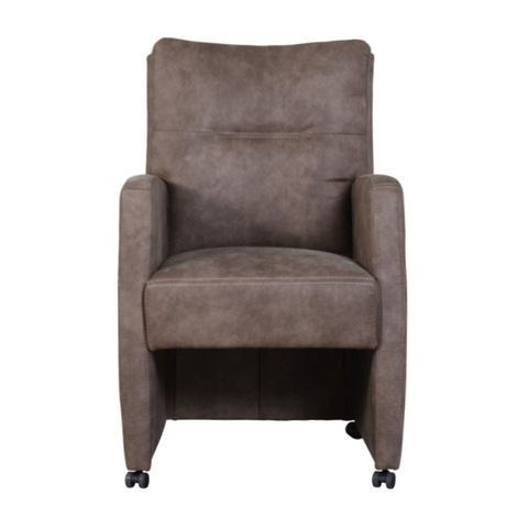 Armstoel Arcade Bruin