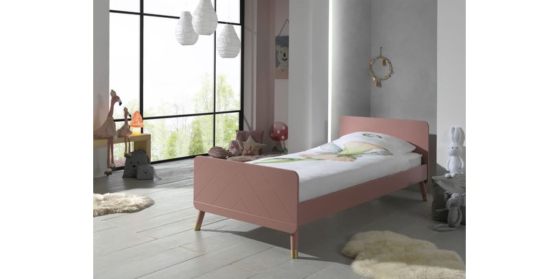 Vipack Bed Billy Terra Pink