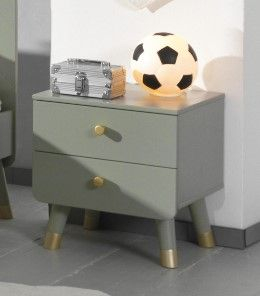 Vipack Nachttafel Billy Olive Green
