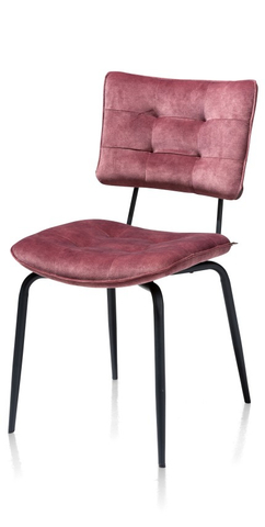 Henders & Hazel Stoel Manou Burgundy Red