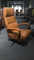 (Showroommodel)Relaxfauteuil Twilla 191N XL Cognac