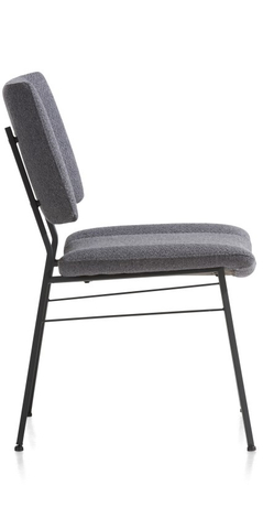 Xooon Stoel Tatum Antraciet