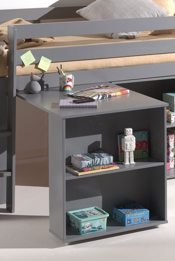 Vipack Uitschuifbureau Pino Grijs