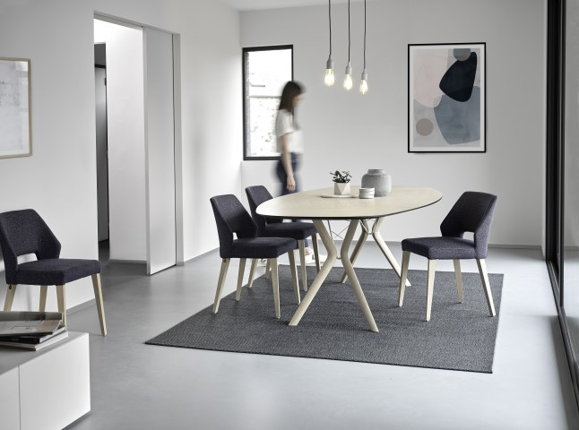 Mobitec Eettafel Eclipse Ovaal