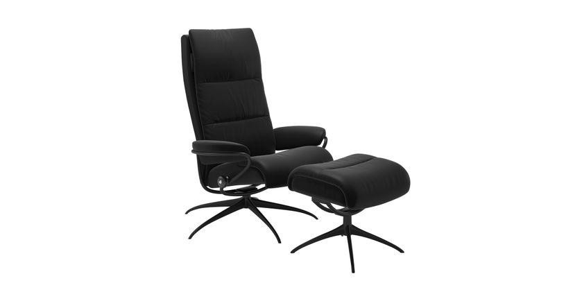 Stressless Relaxfauteuil Tokyo Star Hoog + Hocker