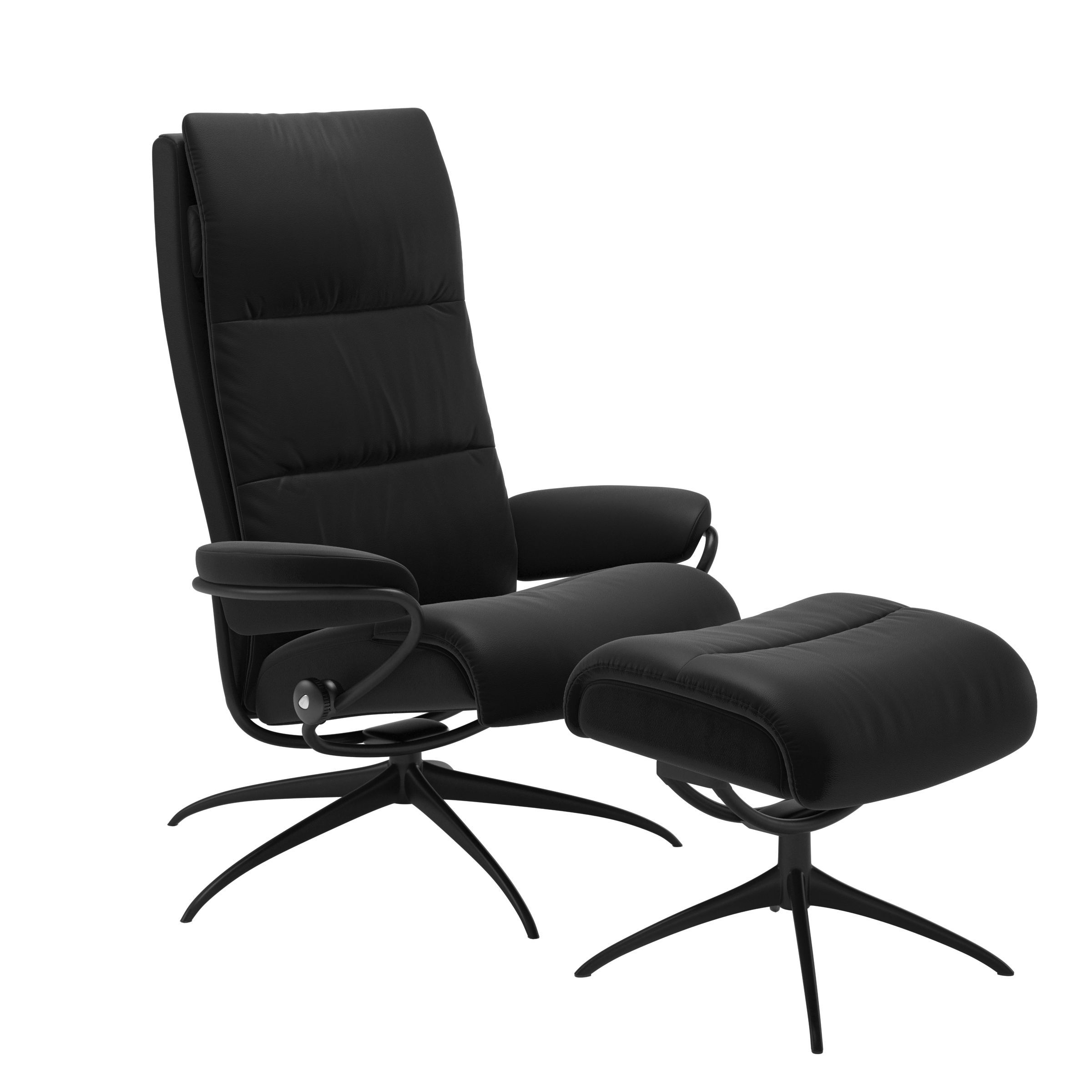 Stressless Relaxfauteuil Tokyo Star Hoog + Hocker