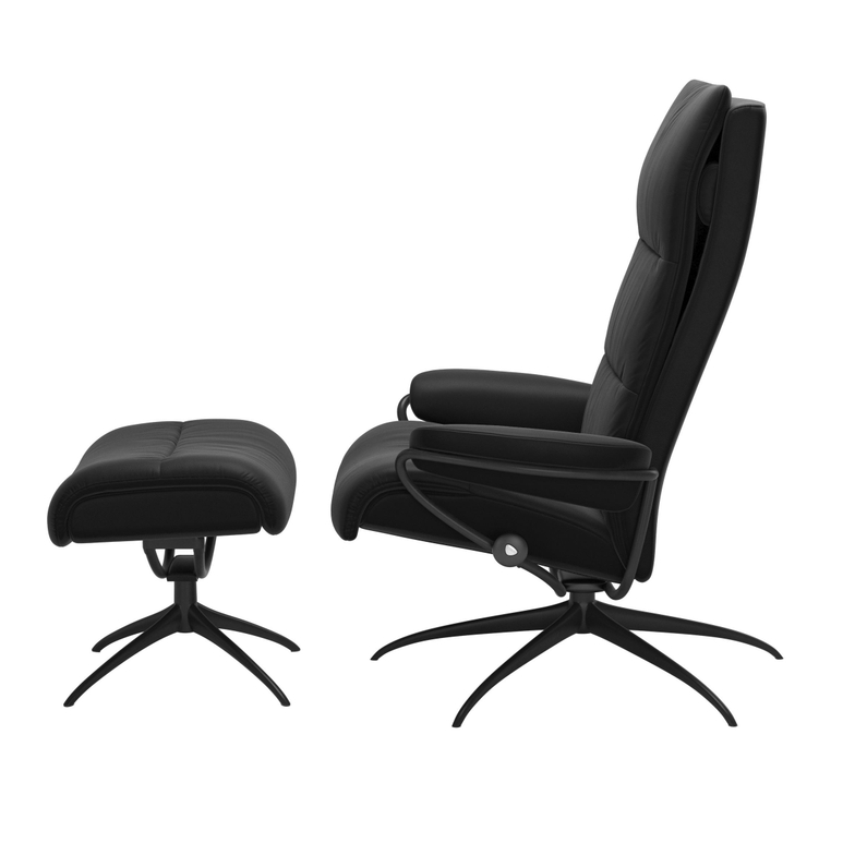 Stressless Relaxfauteuil Tokyo Star Hoog + Hocker