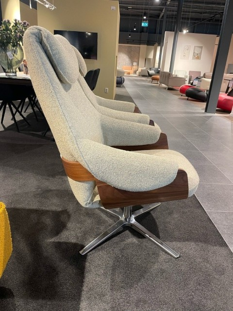 (Showroommodel) Leolux Fauteuil Cream Basic