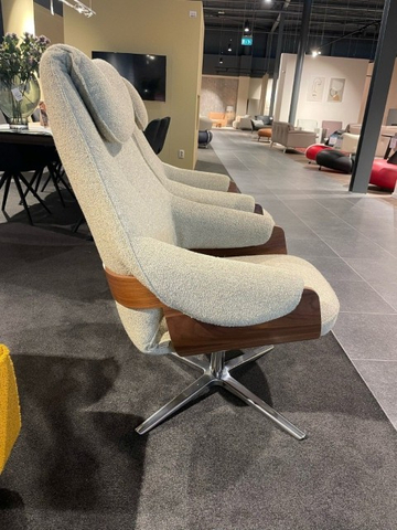 (Showroommodel) Leolux Fauteuil Cream Basic