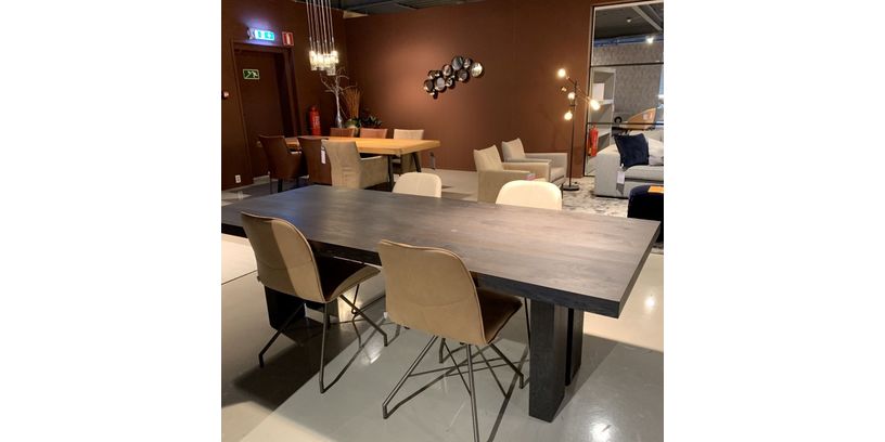 (Showroommodel) Brown Stoel Lupine Set/4