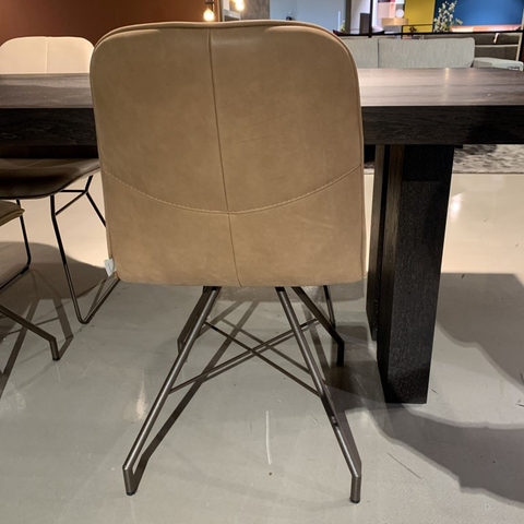 (Showroommodel) Brown Stoel Lupine Set/4