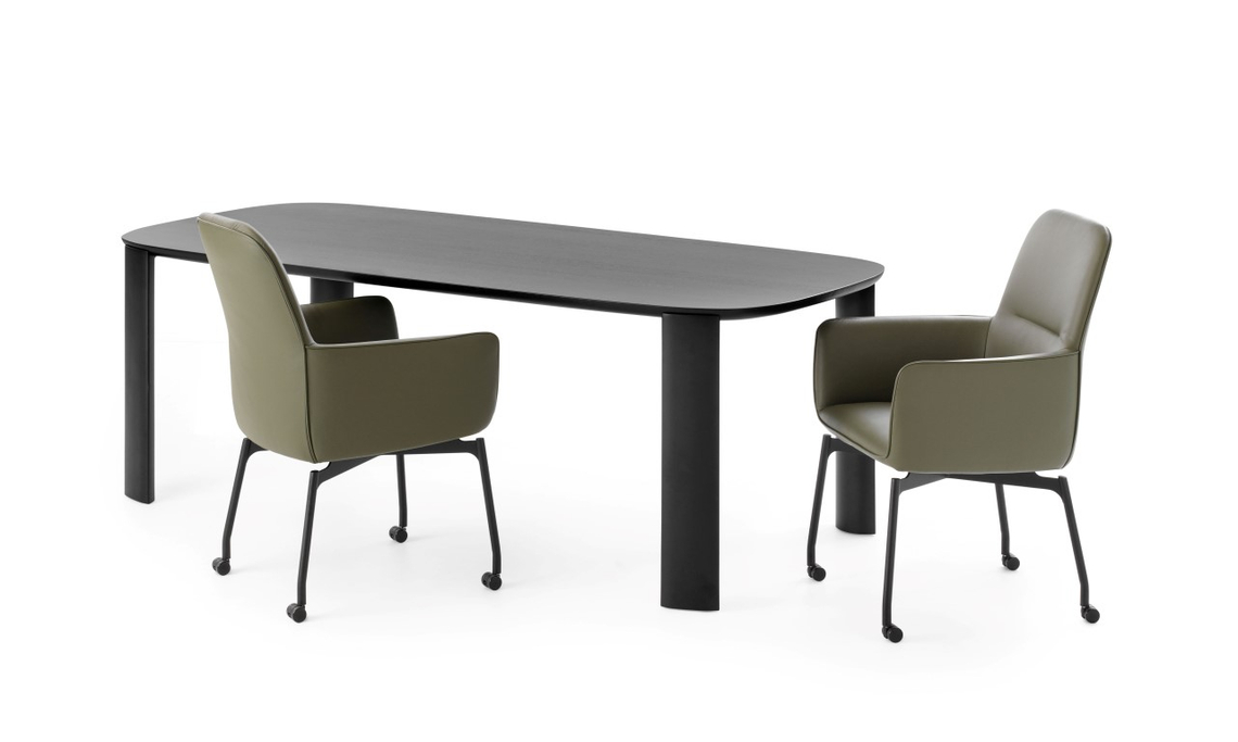 Leolux Armstoel Gyon Hoog