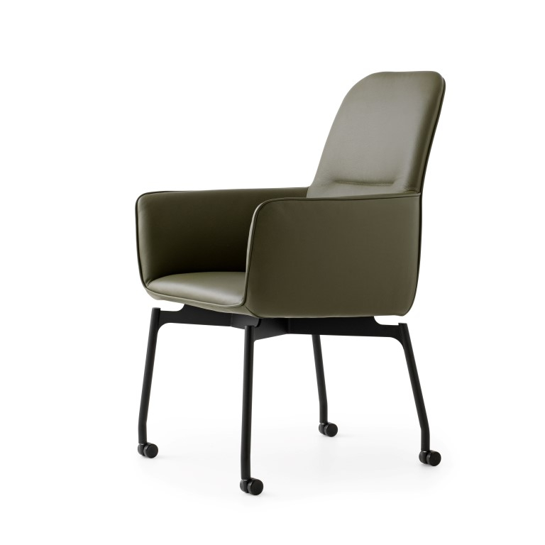 Leolux Armstoel Gyon Hoog