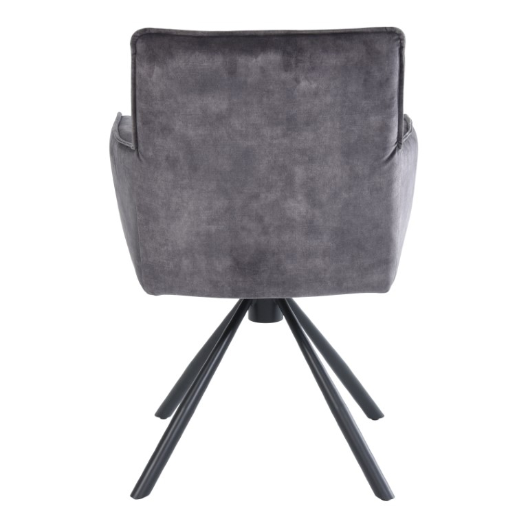 Armstoel Formosio Donkergrijs