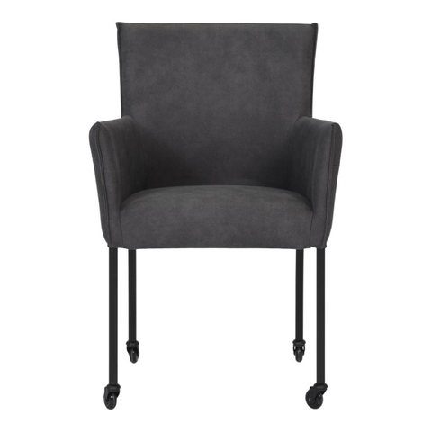 Armstoel Jozina Antraciet