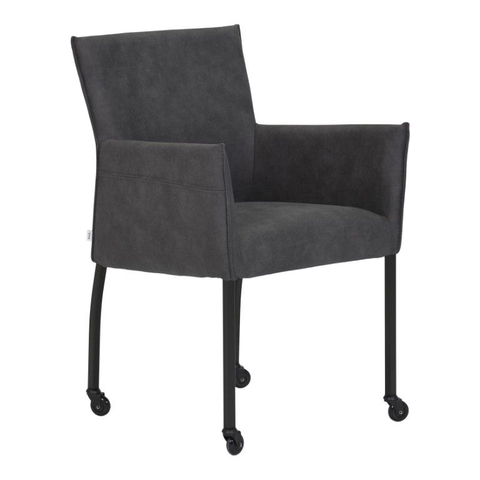 Armstoel Jozina Antraciet