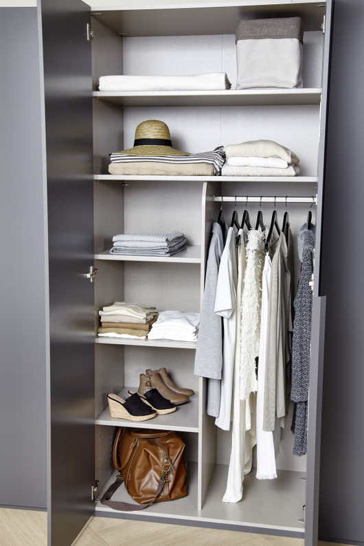 Draaideurkast All-Inn 5-Deurs Grafiet