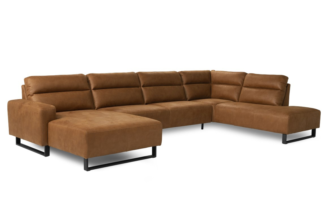 Hoekbank Entrado Cognac