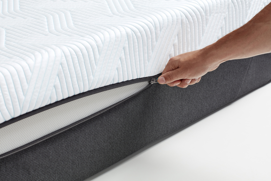 Tempur Matras Pro SC Soft 200x200 Charcoal Grey 
