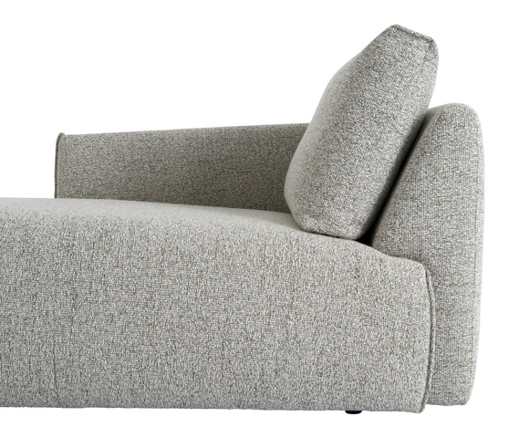 Montel Chaise Longue Icon Turtle-Ivory