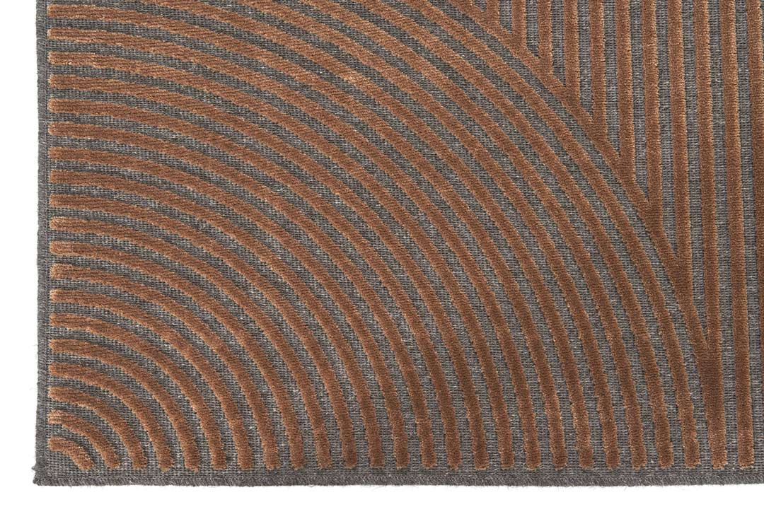 Montel Vloerkleed Arch Grey/Cognac