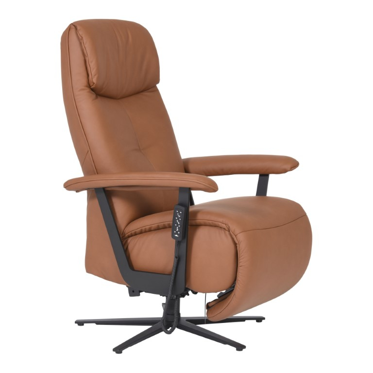 Sta-Op Fauteuil Ebersdorf Cognac Maxi L