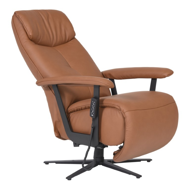 Sta-Op Fauteuil Ebersdorf Cognac Maxi L