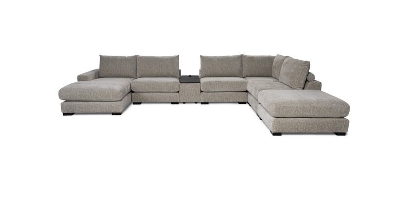 Hoekbank Cortegana Ecru Incl. Tussenelement