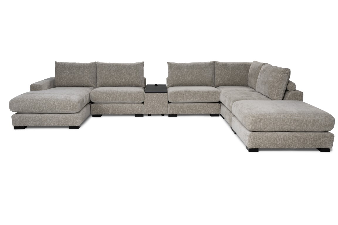 Hoekbank Cortegana Ecru Incl. Tussenelement