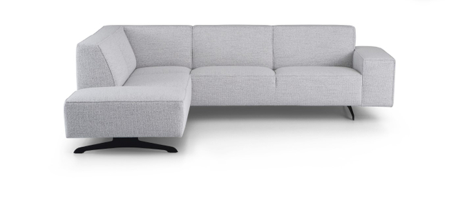 Montel Hoekbank Giant Steel-White