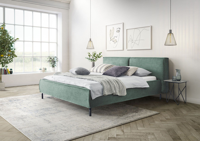 Ledikant Calas Cord Green