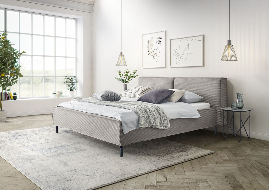 Ledikant Calas Cord Grey