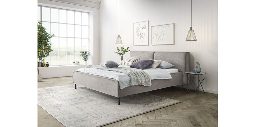 Ledikant Calas Cord Grey