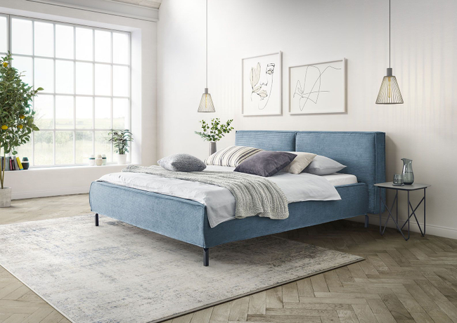 Ledikant Calas Cord Petrol