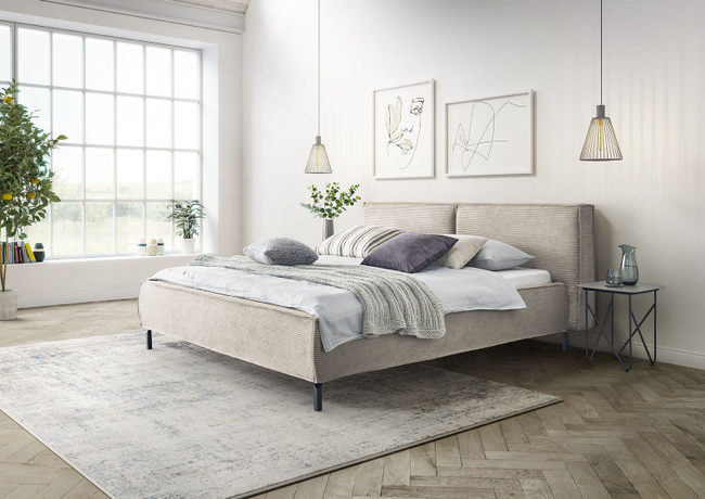 Ledikant Calas Cord Taupe