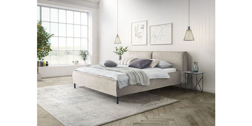 Ledikant Calas Cord Taupe