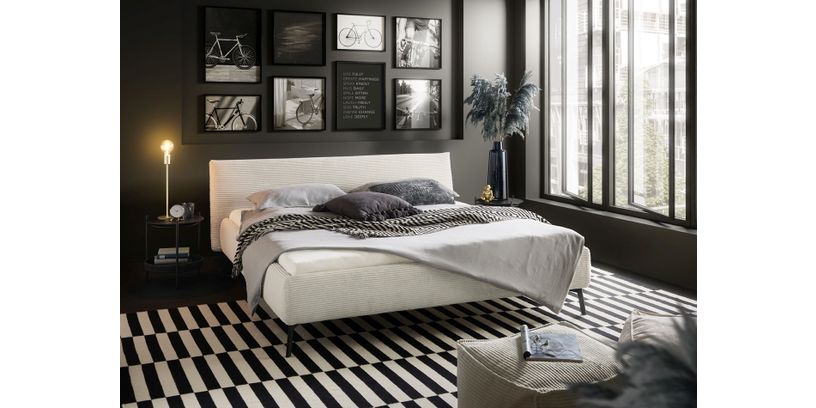 Ledikant Kalua Laag Cord Snow 