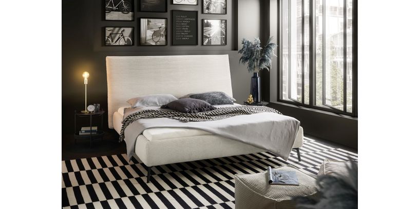 Ledikant Kalua Hoog Cord Snow